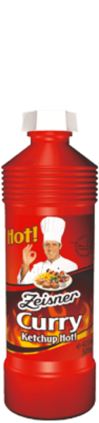 Zeisner  Ketchup au Curry Hot!